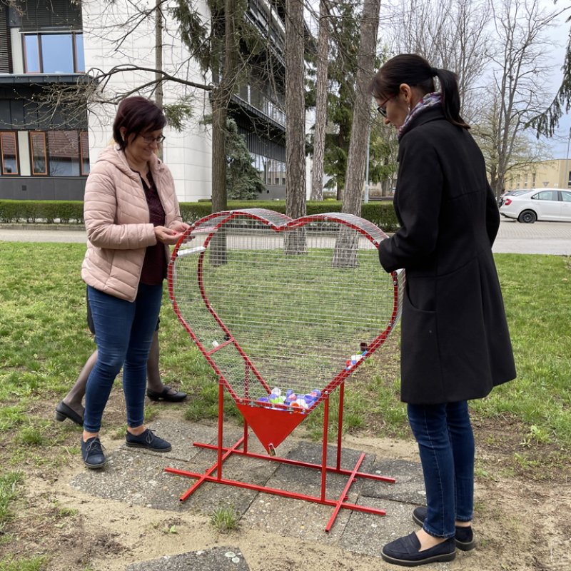 Kupakgyűjtő szívet avattak 18